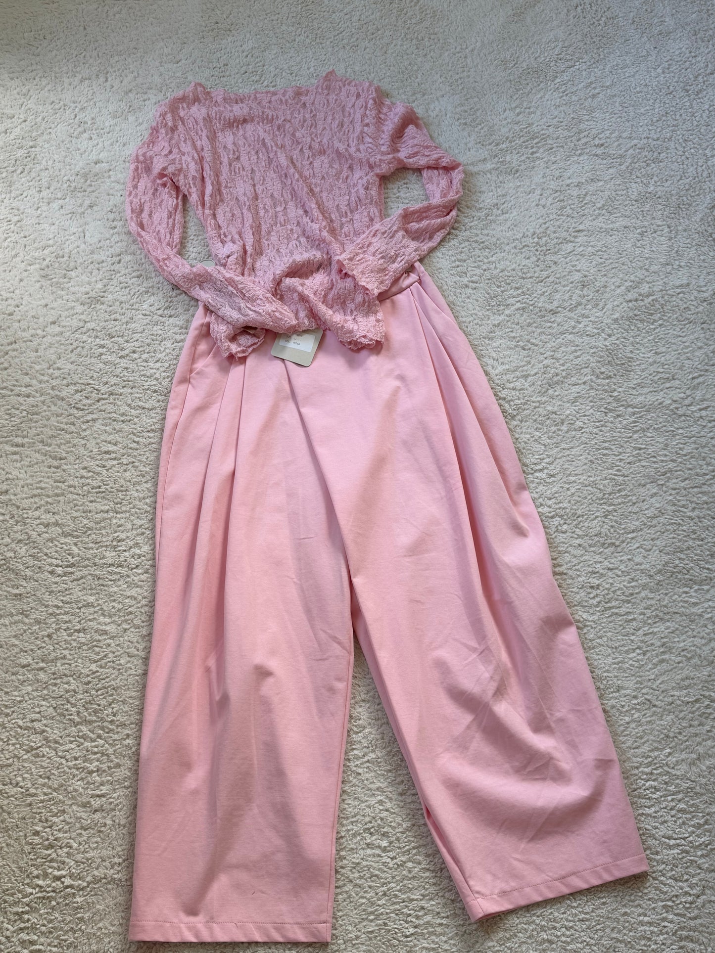 Baumwolle oversize Hose