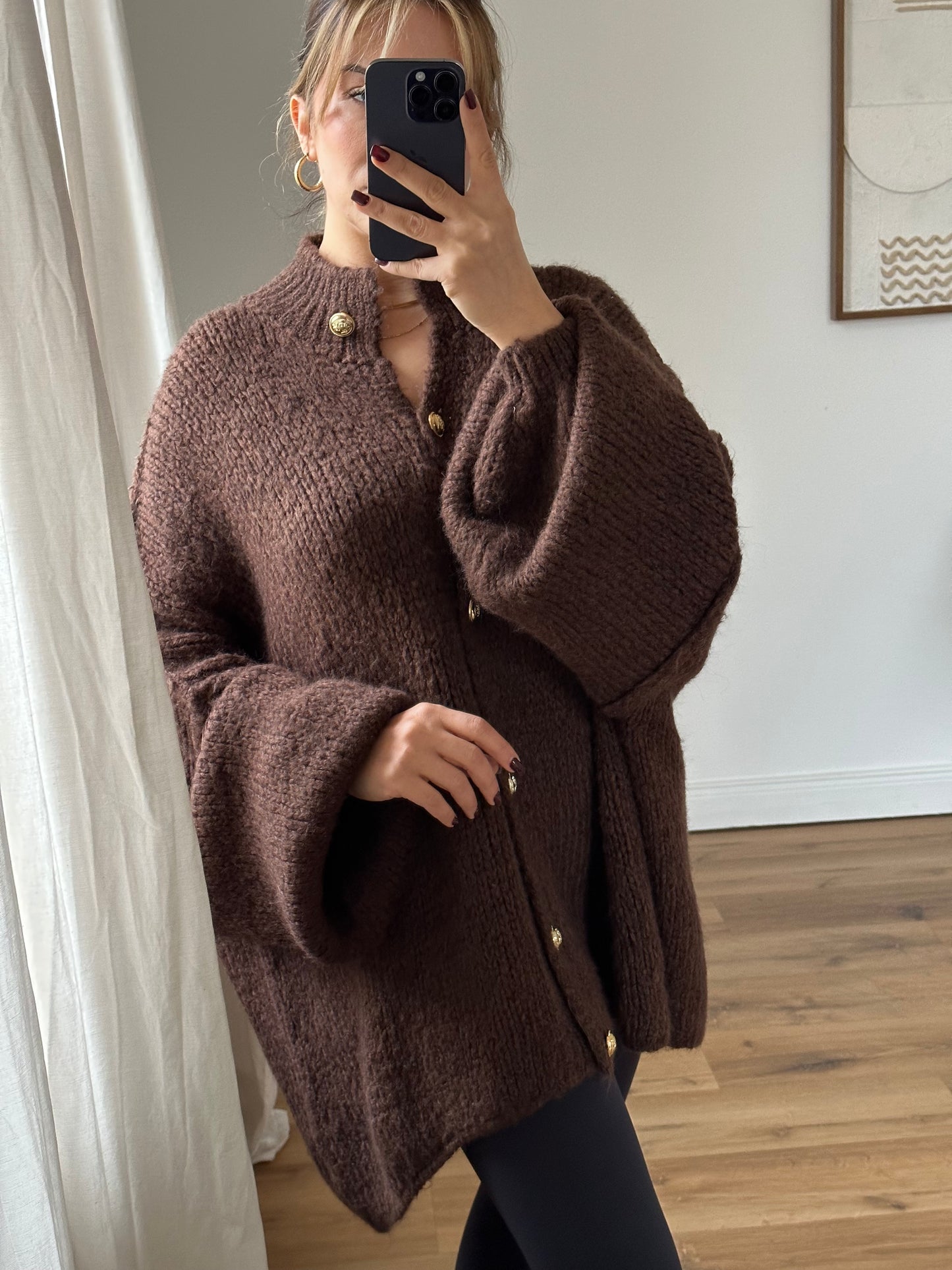 Oversize Meliss Strick Jacke