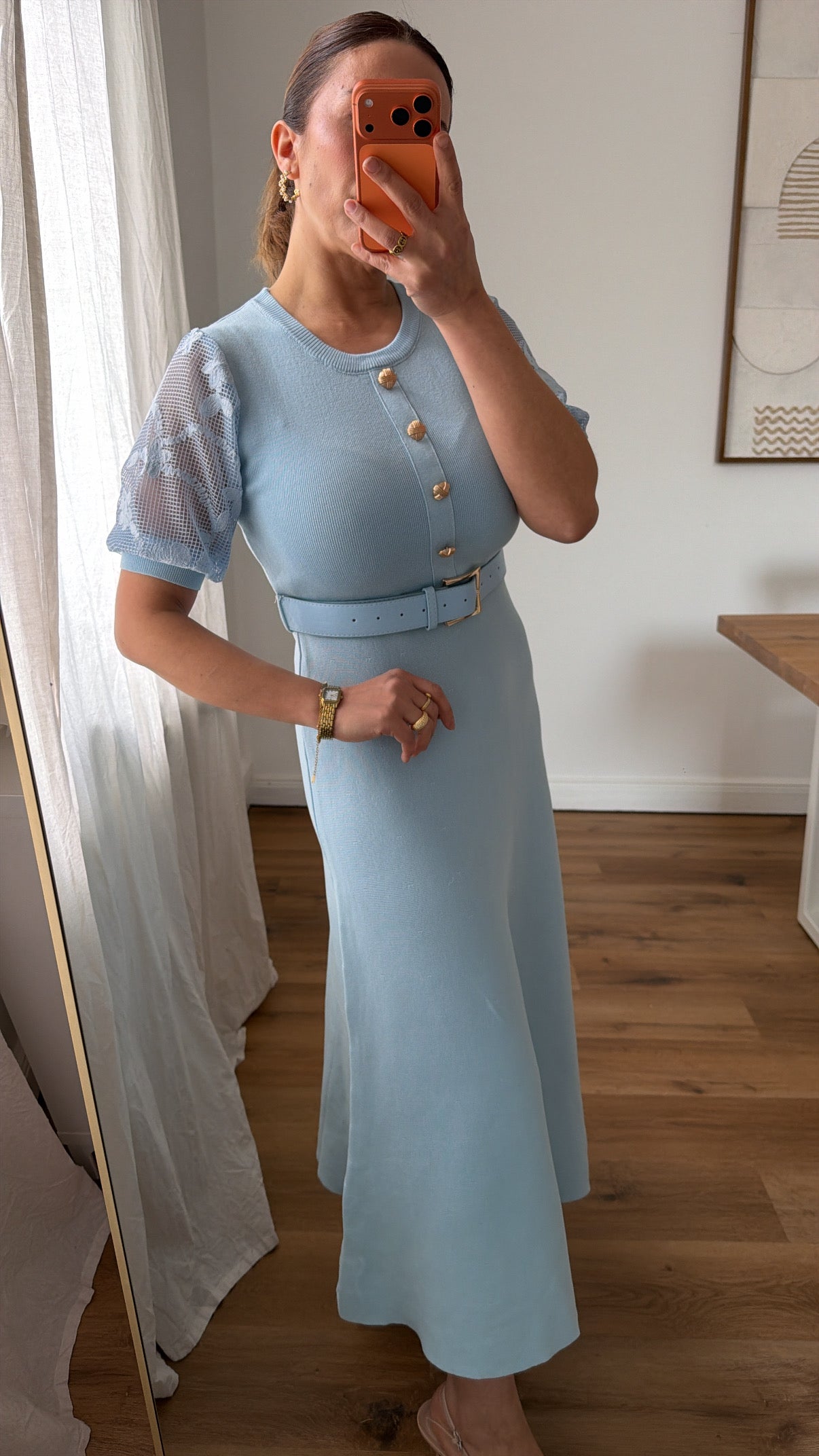 Maxi Strick Kleid HELENA