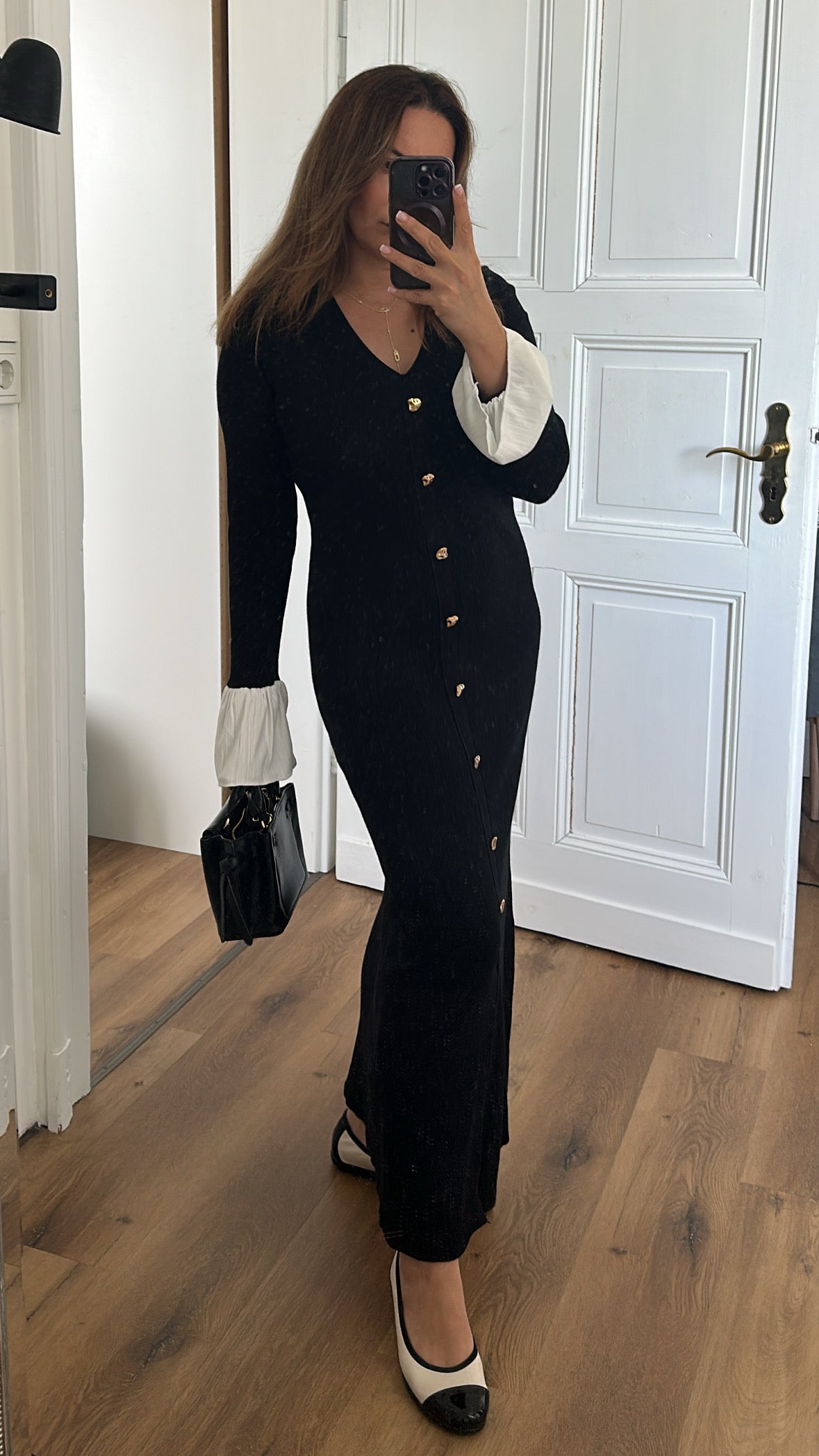 Maxi Strick Kleid ELORA