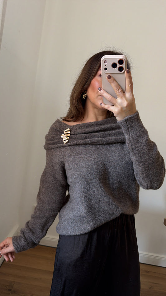 Eleganter Winterpullover SOFIA