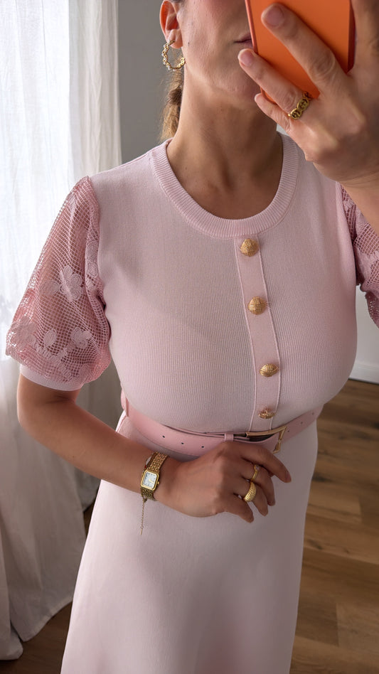 Maxi Strick Kleid HELENA