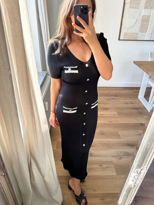 Feines Strick Kleid
