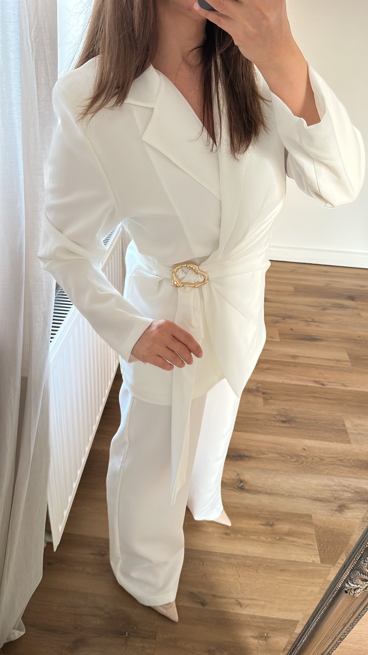 Eleganter Hose Anzug