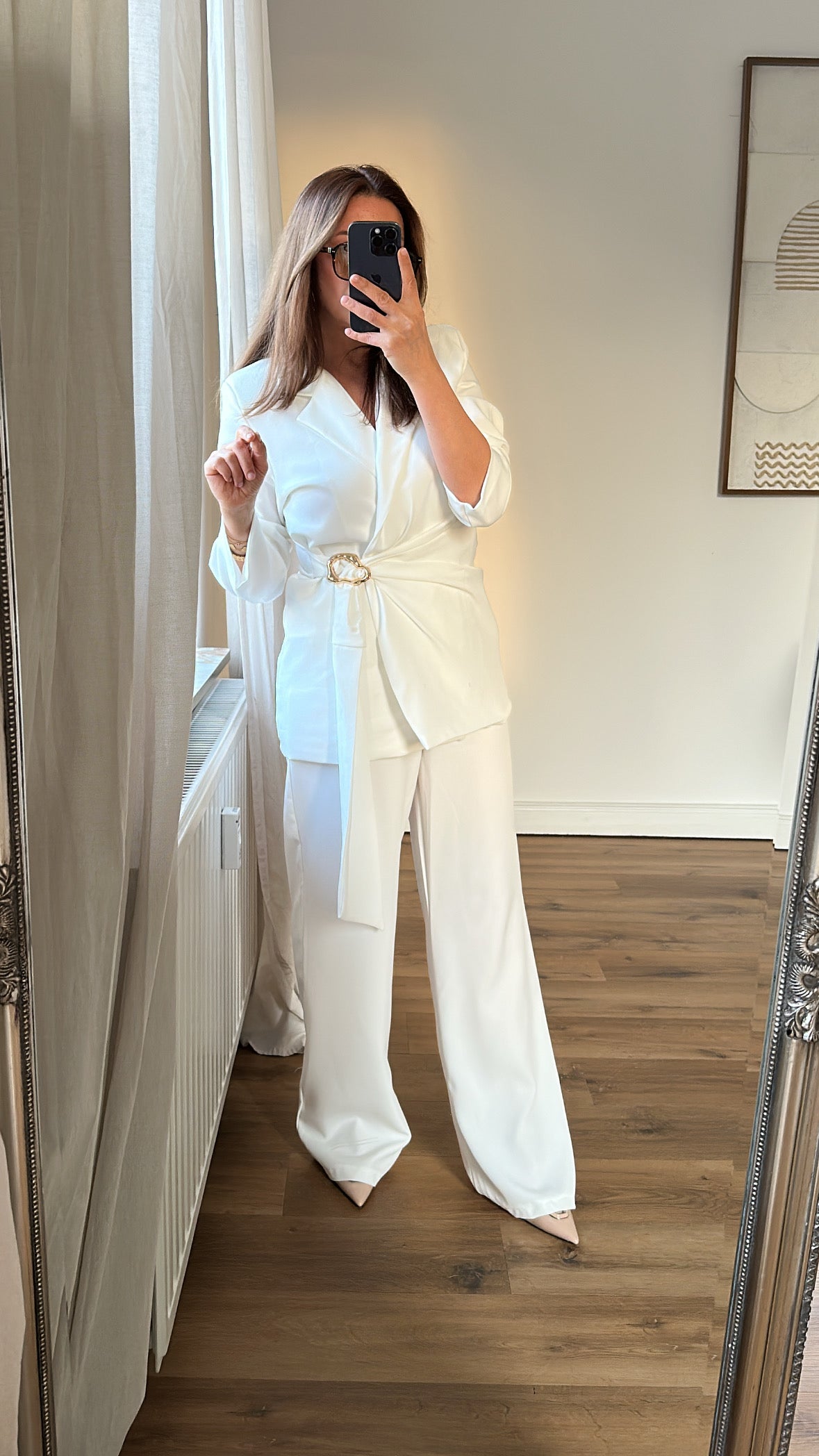 Eleganter Hose Anzug