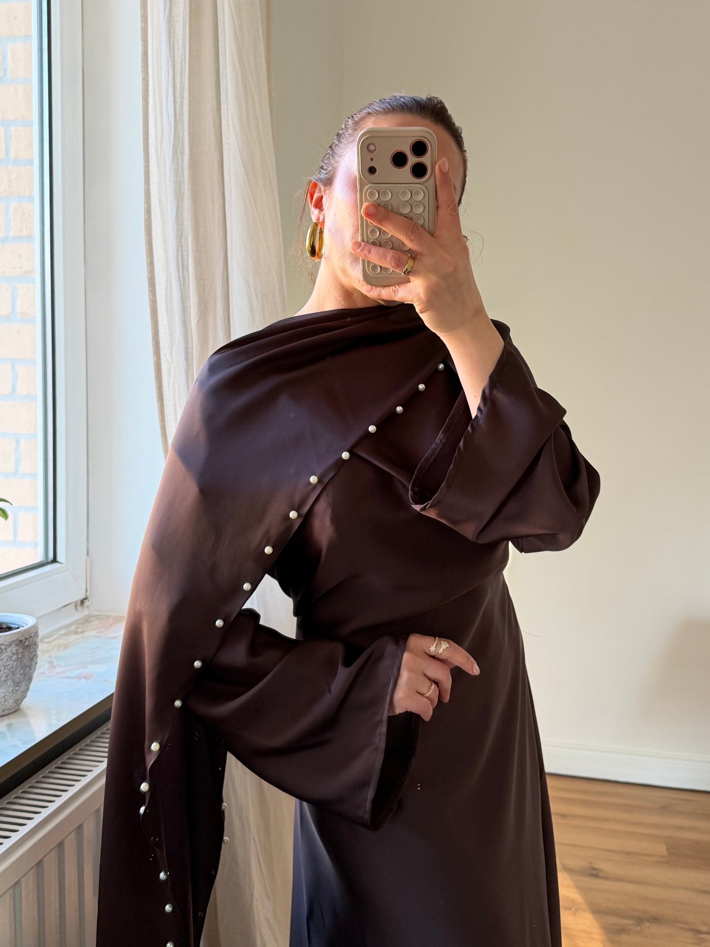 Satin Kleid HELENA