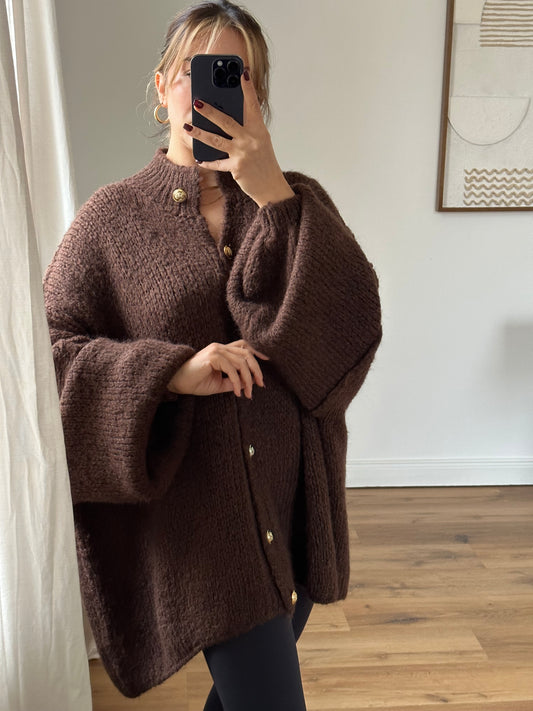 Oversize Meliss Strick Jacke
