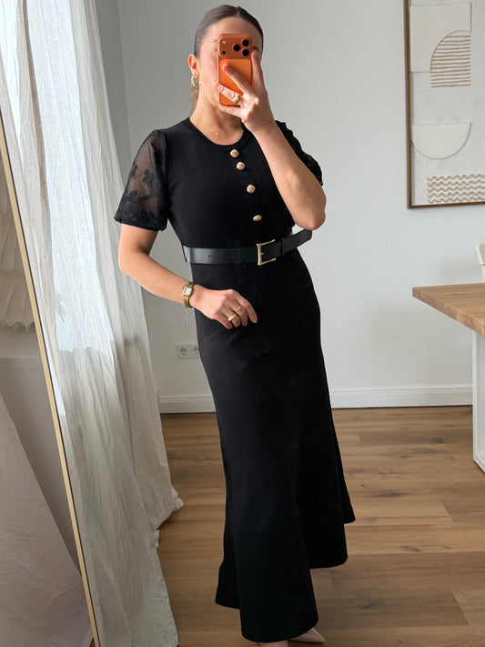 Maxi Strick Kleid HELENA