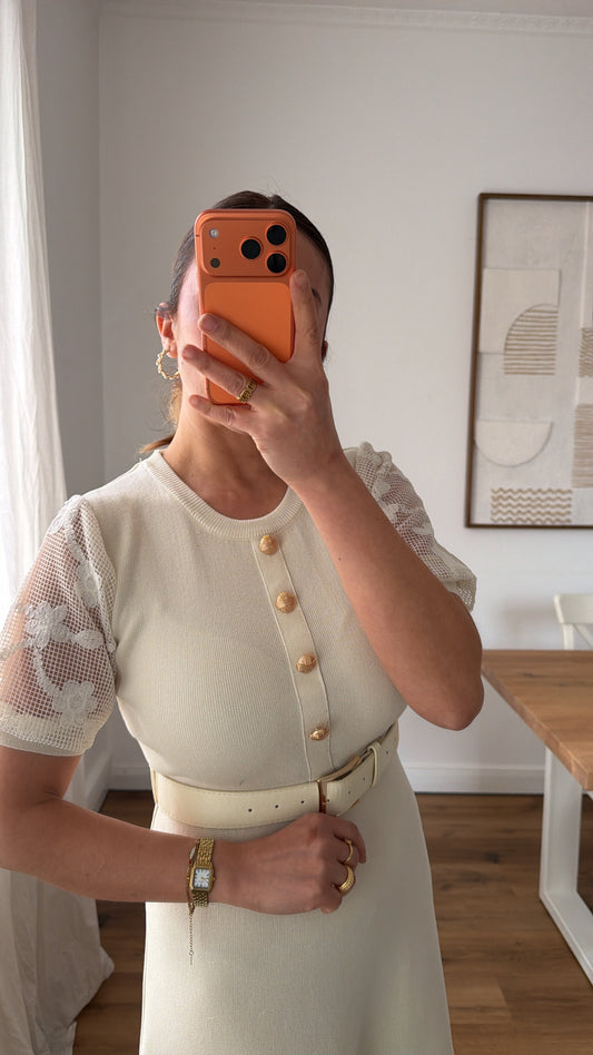 Maxi Strick Kleid HELENA