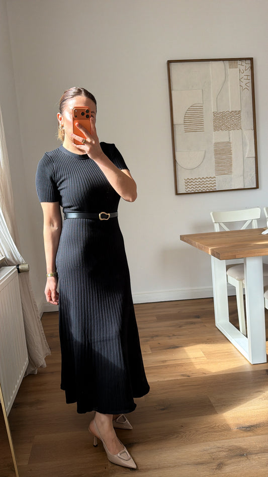 Maxi Strick Kleid ELA