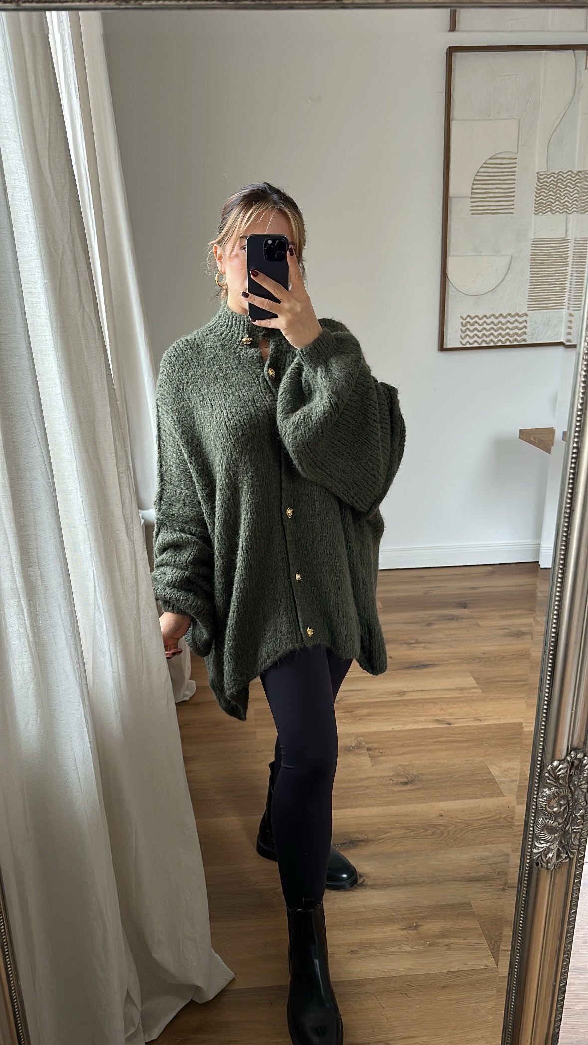 Oversize Meliss Strick Jacke