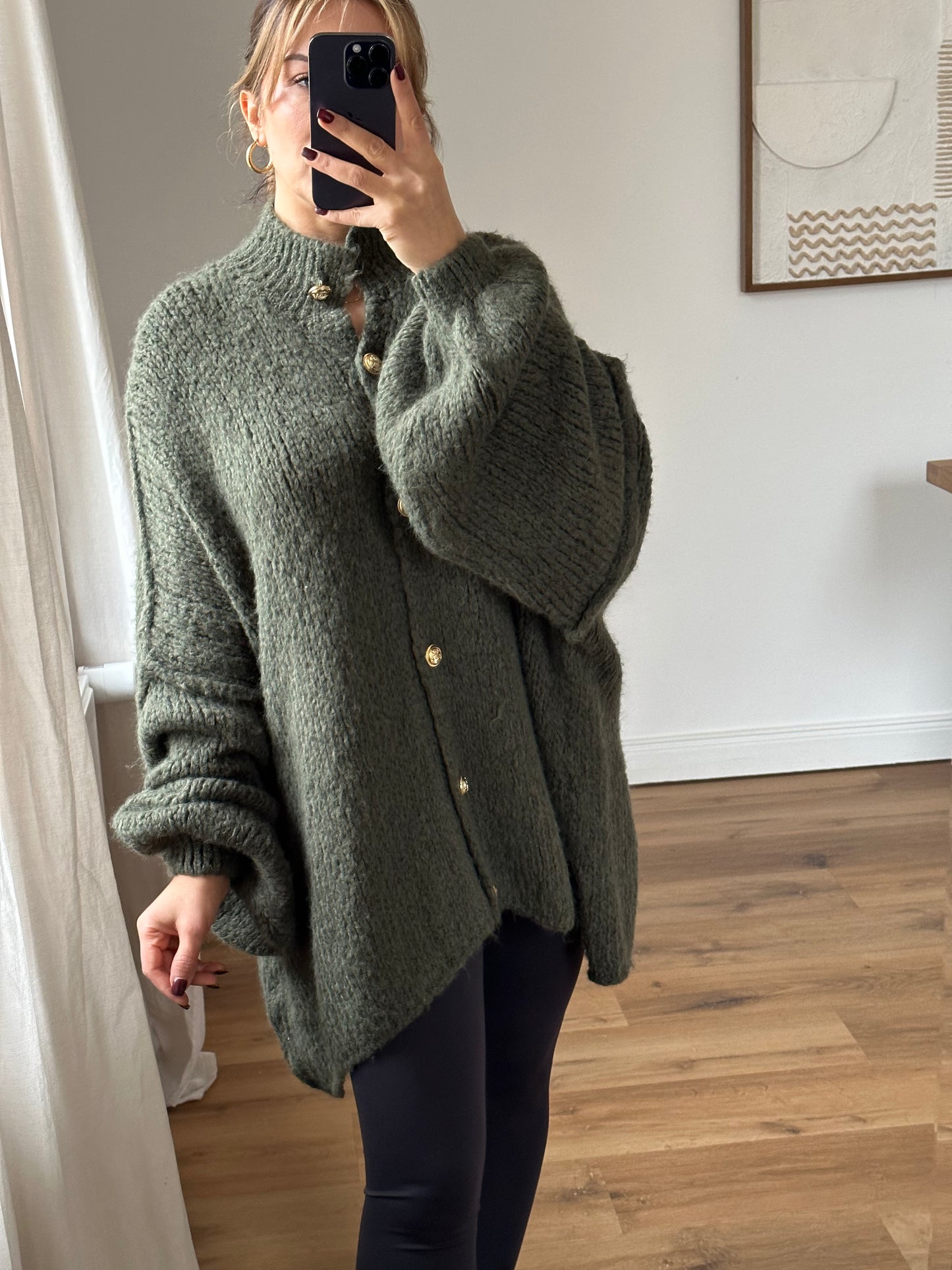 Oversize Meliss Strick Jacke