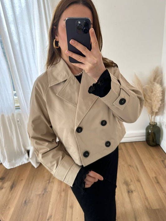 Kurzer Trenchcoat Noa