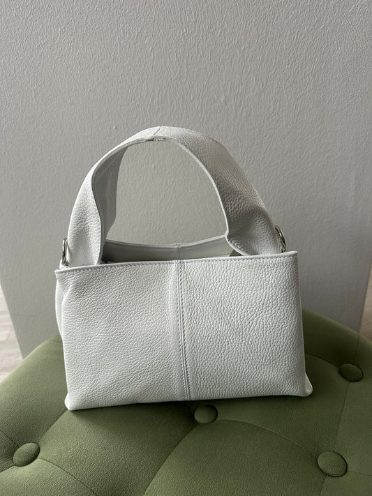 Stylische Handtasche Zara - Weiß